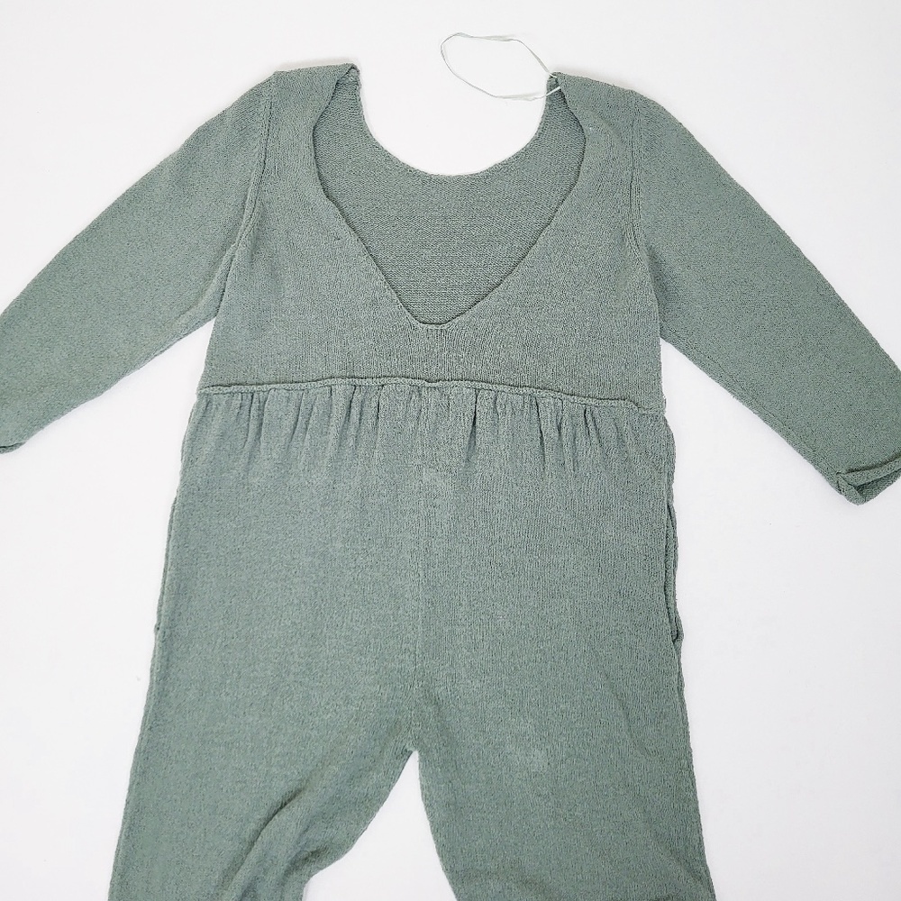 FP Beach Breaking Free Knit Jumpsuit Onepiece olive sage green - Picture 10 of 15